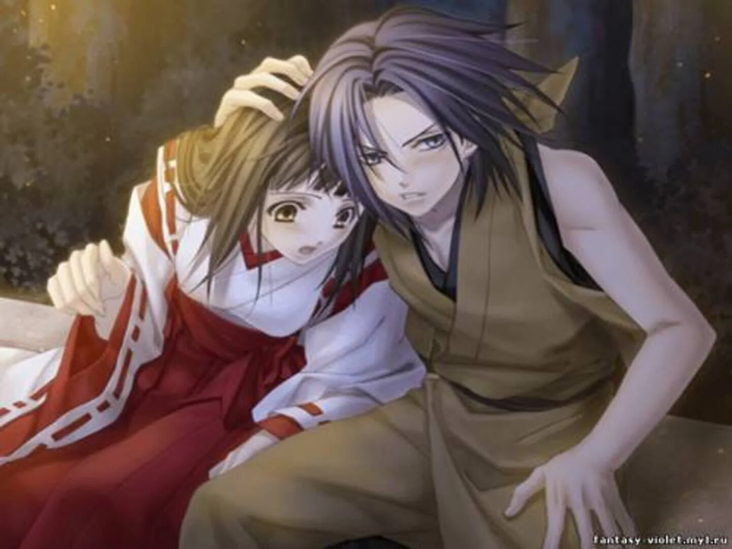 Screenshot from Hiiro no Kakera: Ano Sora no Shita de