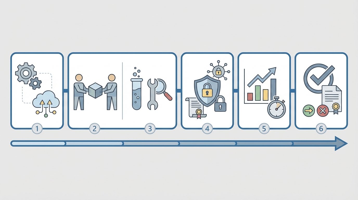Six-week proof-of-concept framework for evaluating enterprise AI platforms